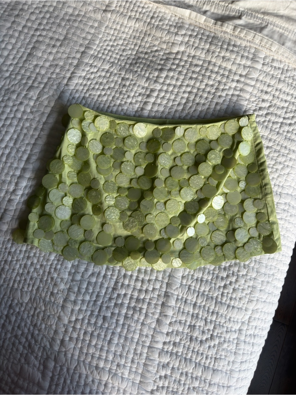Peppermayo Movie Star Mini Skirt - Green - Picture 8 of 13